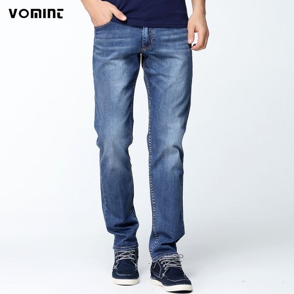 vomint 2017 fashion men elastic jeans men's casual designer denim pants slim regular straight fit (no belt) ch, Blue
vomint 2017 fashion men elastic jeans men's casual designer denim pants slim regular straight fit (no belt) ch, Blue