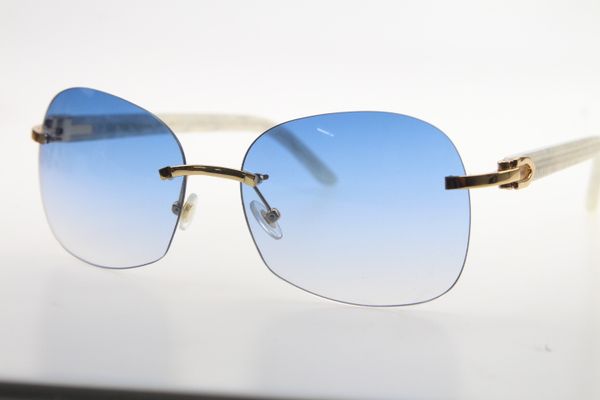 wholesale sunglasses carved marble white aztec arms rimless t8100908 gold sun glasses men vintage glasses new with box blue lens, White;black
wholesale sunglasses carved marble white aztec arms rimless t8100908 gold sun glasses men vintage glasses new with box blue lens, White;black