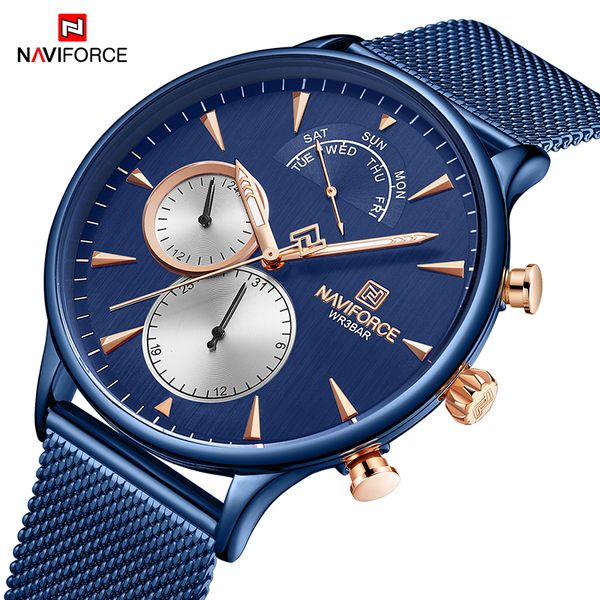 naviforce men's watches brand simple quartz waterproof wrist watch men full steel sports male clock date relogio masculino, Slivery;brown
naviforce men's watches brand simple quartz waterproof wrist watch men full steel sports male clock date relogio masculino, Slivery;brown