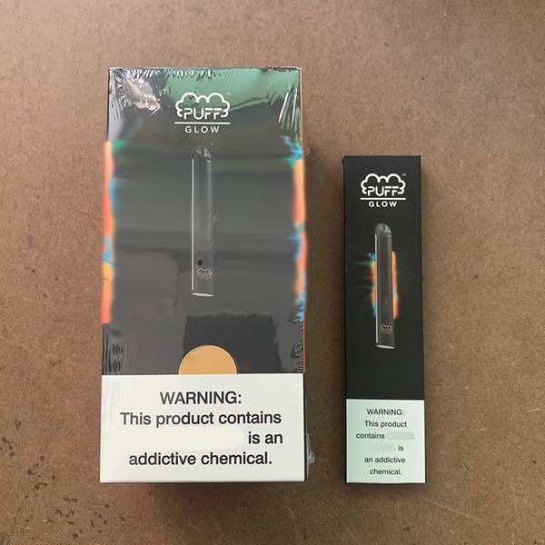 PUFF BAR Glow Disposable Vape Pen Pods Pre-filled Starter Kit 280mAh Battery 1.4ml Cartridge Vape Kit with Security Code LED Light
PUFF BAR Glow Disposable Vape Pen Pods Pre-filled Starter Kit 280mAh Battery 1.4ml Cartridge Vape Kit with Security Code LED Light