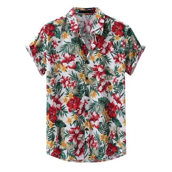 men's casual shirts hawaiian beach shirt floral print men tropical vacation hip hop chemise homme short sleeve streetwear, White;black
men's casual shirts hawaiian beach shirt floral print men tropical vacation hip hop chemise homme short sleeve streetwear, White;black