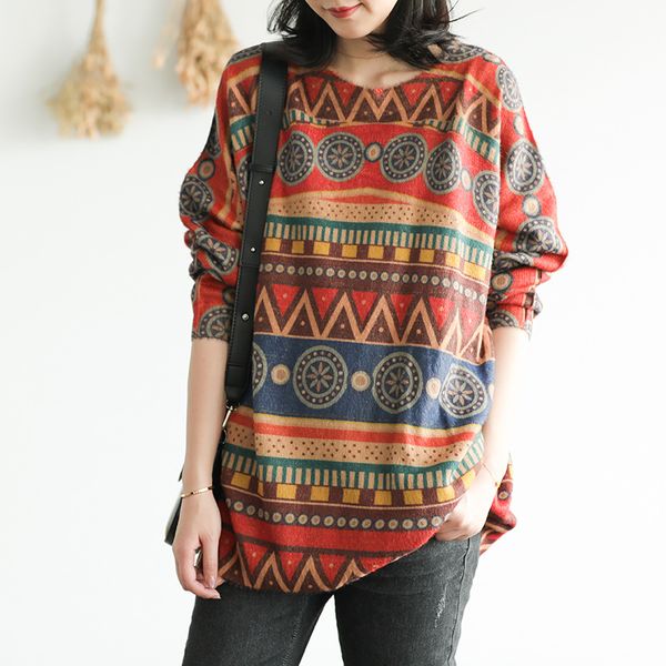 sweater o-neck long-sleeved sweater female autumn new retro loose pullover 62147, White;black
sweater o-neck long-sleeved sweater female autumn new retro loose pullover 62147, White;black