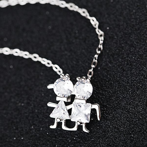 cute couple design pendant necklace women figure statement necklace lovers pendants choker short chain necklaces jewelry gift, Silver
cute couple design pendant necklace women figure statement necklace lovers pendants choker short chain necklaces jewelry gift, Silver
