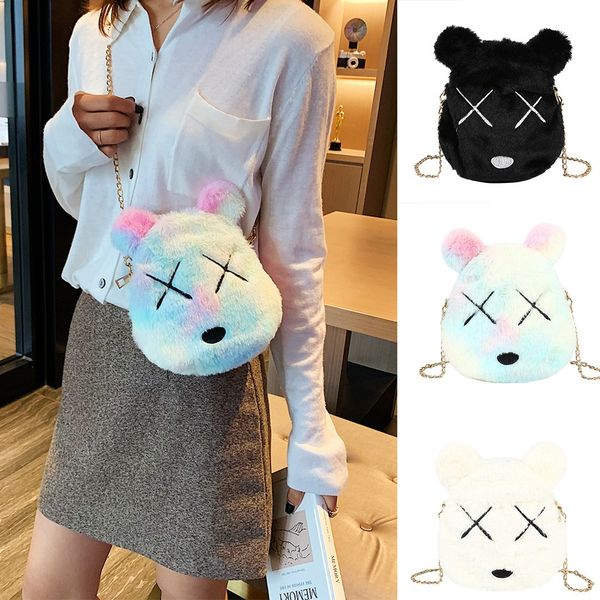 women's 2019 new plush cartoon handbags fashion chain strap mini cross-body bag wild messenger bag shoulder mochila feminina
women's 2019 new plush cartoon handbags fashion chain strap mini cross-body bag wild messenger bag shoulder mochila feminina