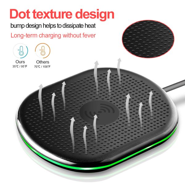 Wireless Chargers Pad for IPhone 11 X XR XS Max 10W Fast Wireless Charging for Samsung S9 S8 Note 8 9 S7 Charger IPad Hot Sale New-1
Wireless Chargers Pad for IPhone 11 X XR XS Max 10W Fast Wireless Charging for Samsung S9 S8 Note 8 9 S7 Charger IPad Hot Sale New-1
