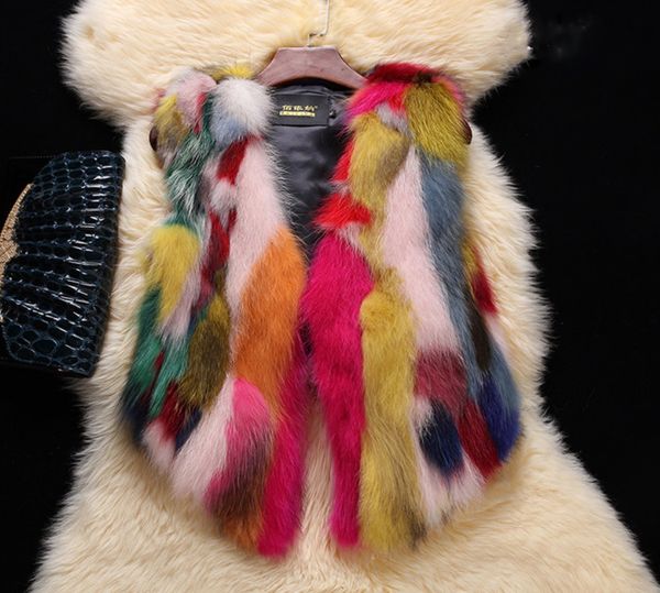 sleeveless vest real fox fur gilvet natural fox fur vest women trend fashion factory wholesale retail fur waistcoat, Black
sleeveless vest real fox fur gilvet natural fox fur vest women trend fashion factory wholesale retail fur waistcoat, Black