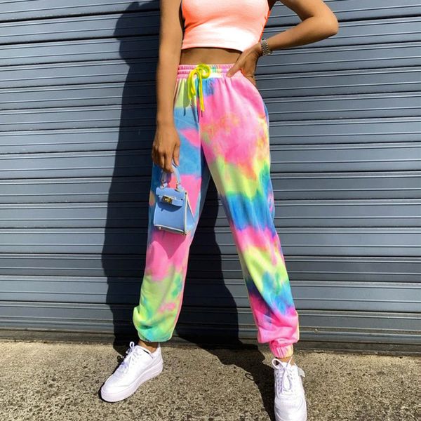 tie dye print sweatpants high waist joggers trousers women elastic summer loose harem pants female running clothes streetwear, Black;blue
tie dye print sweatpants high waist joggers trousers women elastic summer loose harem pants female running clothes streetwear, Black;blue