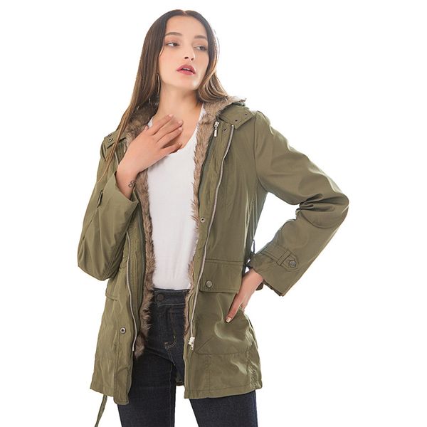2019 women winter thicken plush long coat hoodie coat long sleeve solid cotton warm outerwear new fashion casual style, Black
2019 women winter thicken plush long coat hoodie coat long sleeve solid cotton warm outerwear new fashion casual style, Black
