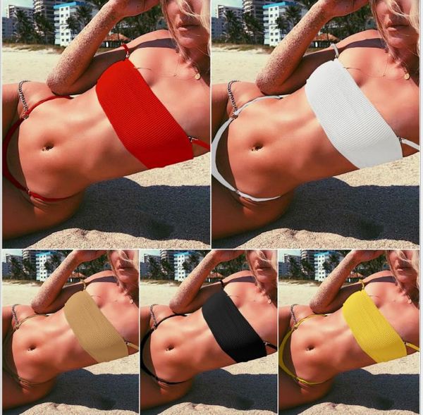 women's split swimming suit stripes pure gathering bikini word
women's split swimming suit stripes pure gathering bikini word