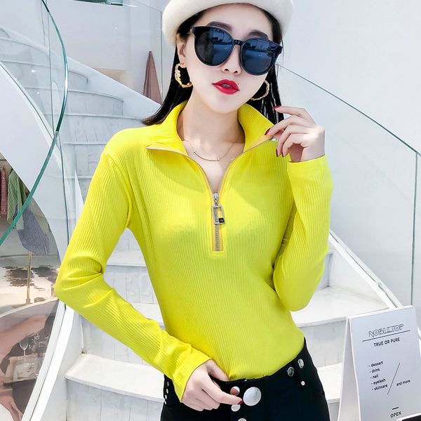 womens sweaters2019 autumn and winter high neck sweater women long sleeve bottoming shirt crop sweater christmas, White;black
womens sweaters2019 autumn and winter high neck sweater women long sleeve bottoming shirt crop sweater christmas, White;black