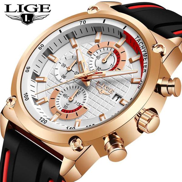 relogio lige мужчины мужчина для watch top хронограф водонепроницаемые спортивные часы мужской силикагель army наручные часы + коробка, Slivery;brown
relogio lige мужчины мужчина для watch top хронограф водонепроницаемые спортивные часы мужской силикагель army наручные часы + коробка, Slivery;brown