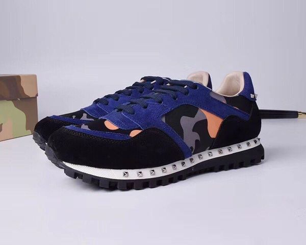 2019spring and summer new v home camouflage casual men and women couple sports shoes rivets lace leather color matching tide shoes 89601, Black
2019spring and summer new v home camouflage casual men and women couple sports shoes rivets lace leather color matching tide shoes 89601, Black