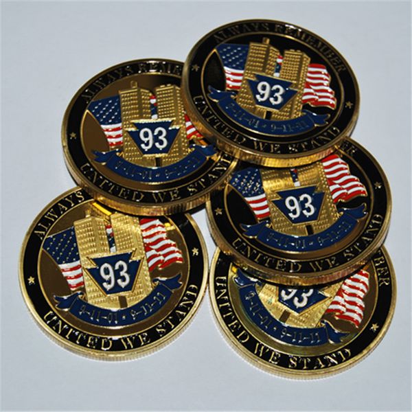 911 -gold plated commemorative novelty art-coin united we stand
911 -gold plated commemorative novelty art-coin united we stand