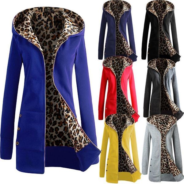 coats winter tople onewear женская одежда плюс размер сплошной цвет длинные женщины с капюшоном куртки толстые леопардовые печать, Black;brown
coats winter tople onewear женская одежда плюс размер сплошной цвет длинные женщины с капюшоном куртки толстые леопардовые печать, Black;brown