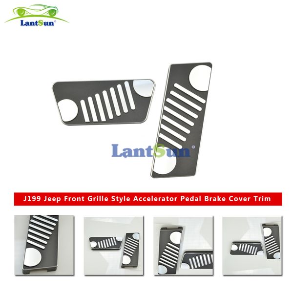 2 pieces j199 black aluminum alloy front grille style accelerator pedal brake cover trim for 2007 - 2016 wrangler
2 pieces j199 black aluminum alloy front grille style accelerator pedal brake cover trim for 2007 - 2016 wrangler