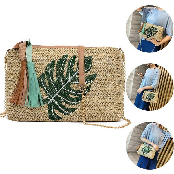 2019 women small straw shoulder bags leaves pineapple printing zipper handbags summer beach bohemian crossbody bags
2019 women small straw shoulder bags leaves pineapple printing zipper handbags summer beach bohemian crossbody bags