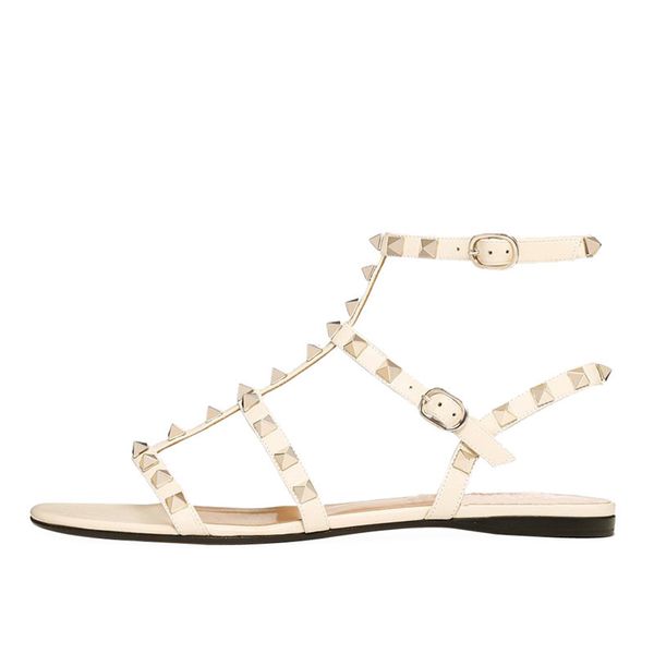 2019 summer genuine leather party sandals rivet gladiator ladies shoes fashion women flat sandals footwearbuckle shoes y200405, Black
2019 summer genuine leather party sandals rivet gladiator ladies shoes fashion women flat sandals footwearbuckle shoes y200405, Black