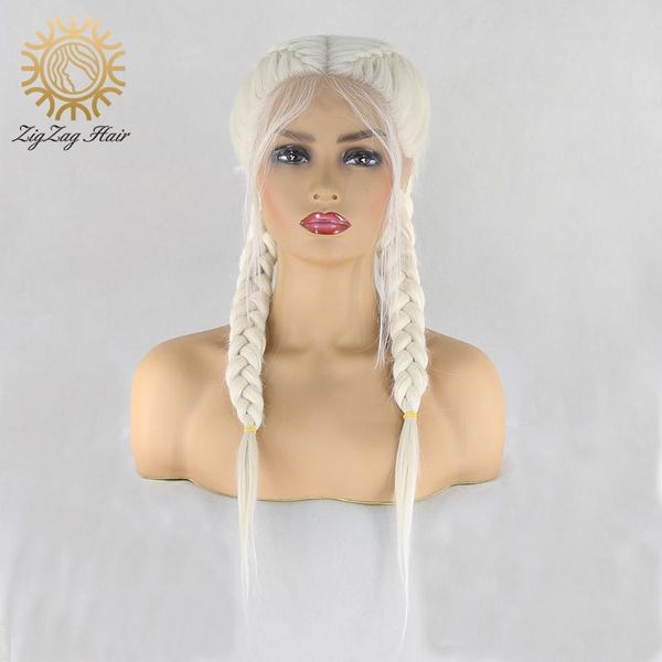 zigzag platinum blonde double braid wig with baby hair synthetic lace front wigs #60 color heat resistant fiber hair braided, Black
zigzag platinum blonde double braid wig with baby hair synthetic lace front wigs #60 color heat resistant fiber hair braided, Black