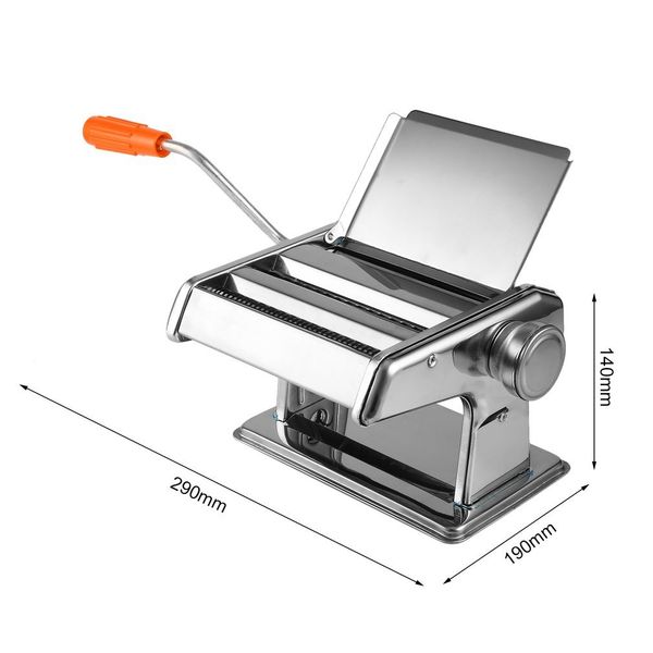 stainless steel manual noodle press machine household multifunctional dumplings wonton skin rolling machine with hand crank
stainless steel manual noodle press machine household multifunctional dumplings wonton skin rolling machine with hand crank