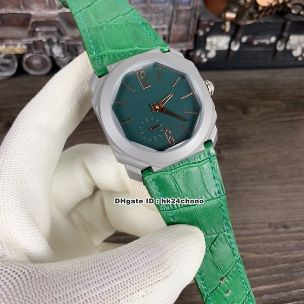 11 style octo finissimo titanium steel automatic mens watch green dial leather strap gents sport watches, Slivery;brown
11 style octo finissimo titanium steel automatic mens watch green dial leather strap gents sport watches, Slivery;brown