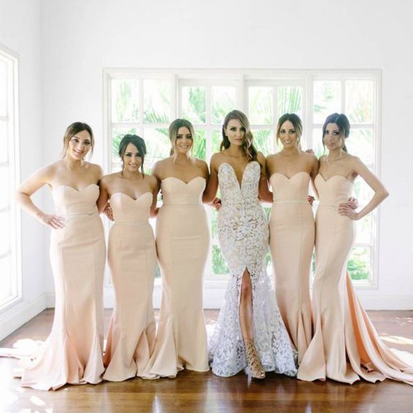 champagne simple off shoulder mermaid bridesmaid dresses with sash sweetheart sleeveless long prom evening dresses, White;pink
champagne simple off shoulder mermaid bridesmaid dresses with sash sweetheart sleeveless long prom evening dresses, White;pink