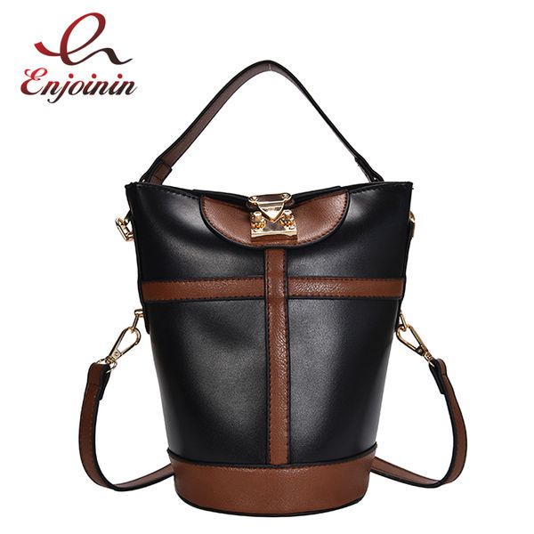 new arrival fashion stitching color buckle women's handbag shoulder bucket bag crossbody bag casual shopping female purse
new arrival fashion stitching color buckle women's handbag shoulder bucket bag crossbody bag casual shopping female purse