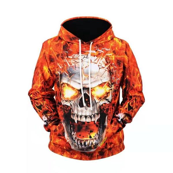 halloween mens designer hoodie fall winter luxury 3d print fire skull hoodies men scary long sleeve sweater sportwear sweatshirt gift m-3xl, Black 
halloween mens designer hoodie fall winter luxury 3d print fire skull hoodies men scary long sleeve sweater sportwear sweatshirt gift m-3xl, Black