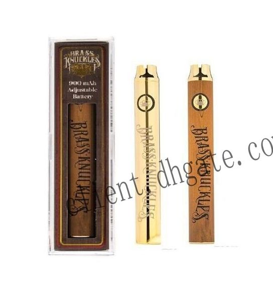 BK Brass Knuckles Preheat Battery Vape Pen 650mAh Gold 900mAh Wooden Preheat VV Variable Voltage Vape Pen With USB Charger
BK Brass Knuckles Preheat Battery Vape Pen 650mAh Gold 900mAh Wooden Preheat VV Variable Voltage Vape Pen With USB Charger