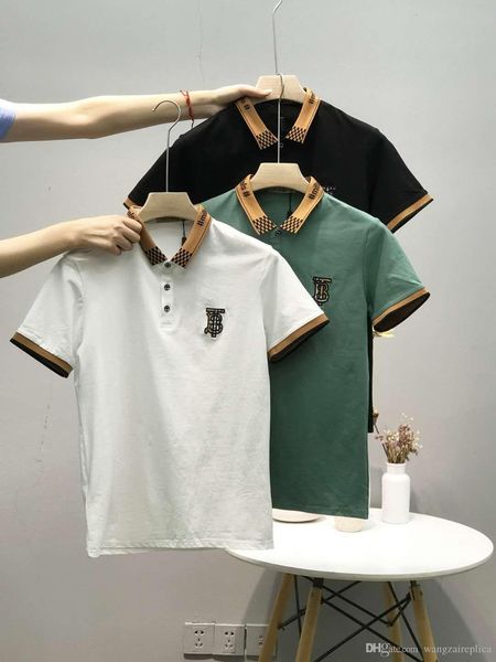 new mens 2020 luxury designer polo tshirt clothes summer short sleeve mans tshirt tee classic embroidery 5.22, White;black 
new mens 2020 luxury designer polo tshirt clothes summer short sleeve mans tshirt tee classic embroidery 5.22, White;black