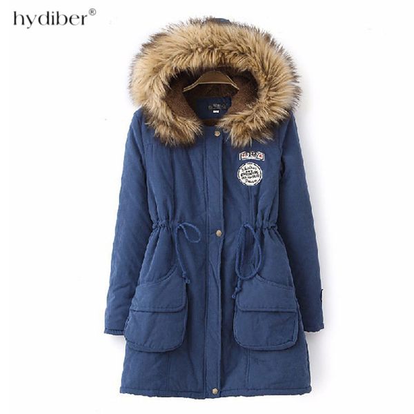 2018 new hooded women winter jackets cotton padded female long style cashmere coat fleece plus size winter parka plus size xxxl, Black
2018 new hooded women winter jackets cotton padded female long style cashmere coat fleece plus size winter parka plus size xxxl, Black