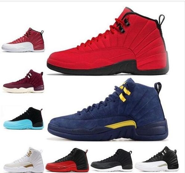 new 12 12s mens basketball shoes flu game bulls michigan gamma university blue the master dark grey nylon men sports sneakers
new 12 12s mens basketball shoes flu game bulls michigan gamma university blue the master dark grey nylon men sports sneakers