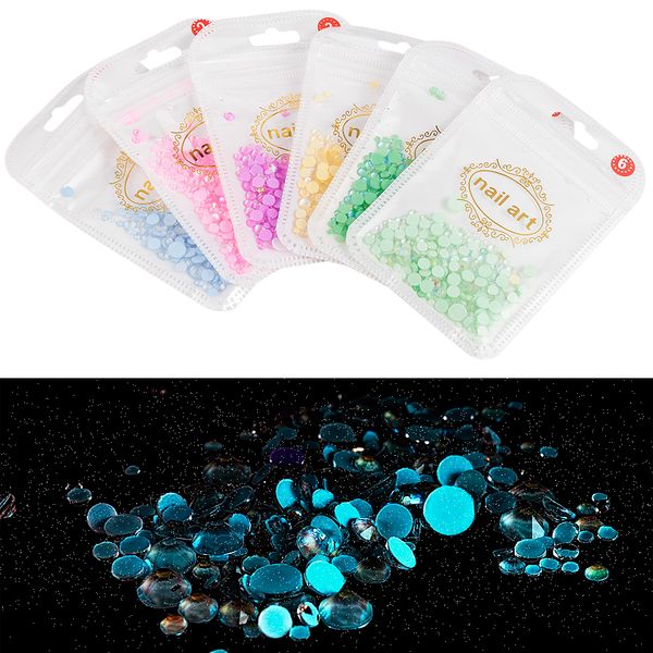 mixed nail rhinestones crystal akcesoria do paznokci luminous gems glow in the dark 3d nail art decor nails accessories charms, Silver;gold
mixed nail rhinestones crystal akcesoria do paznokci luminous gems glow in the dark 3d nail art decor nails accessories charms, Silver;gold