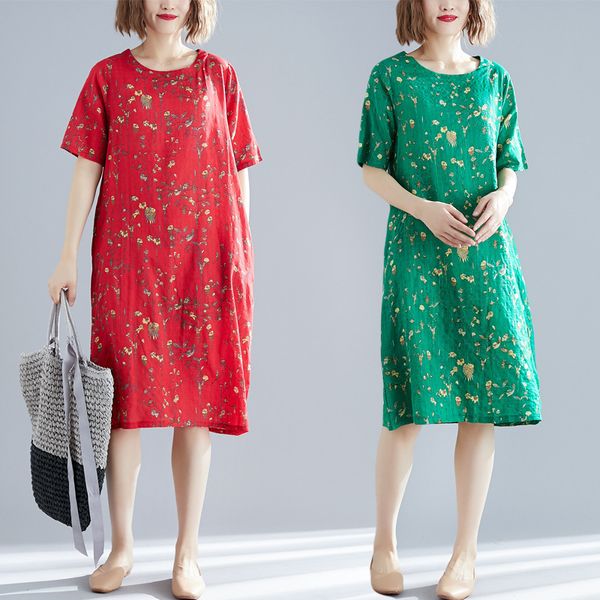 2019 хлопок печать fat mm easy western style тонкое платье женщина, White;black
2019 хлопок печать fat mm easy western style тонкое платье женщина, White;black