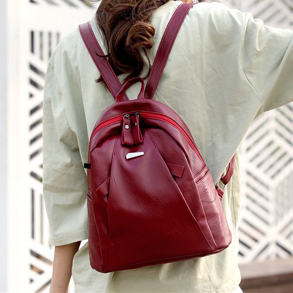 2020 korean-style-style fashion anti-theft women's backpack casual pu soft leather cool backpack students mini
2020 korean-style-style fashion anti-theft women's backpack casual pu soft leather cool backpack students mini