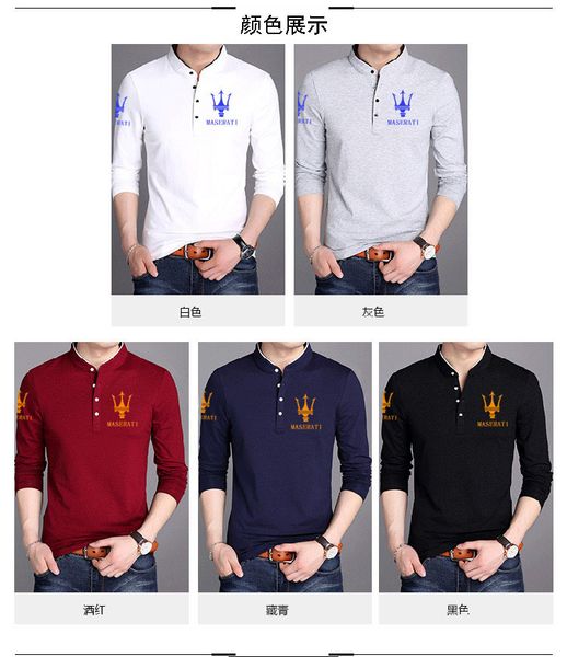 горячая распродажа мужские поло с длинными рукавами лацкан хлопок тонкий молодежная футболка осень новый maserati печати мужские поло одежда, White;black
горячая распродажа мужские поло с длинными рукавами лацкан хлопок тонкий молодежная футболка осень новый maserati печати мужские поло одежда, White;black