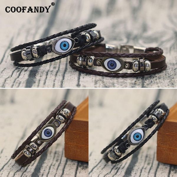 new fashion artificial leather retro style bangle about 22cm everyday bracelet blue eyes beauty wristband, Black
new fashion artificial leather retro style bangle about 22cm everyday bracelet blue eyes beauty wristband, Black
