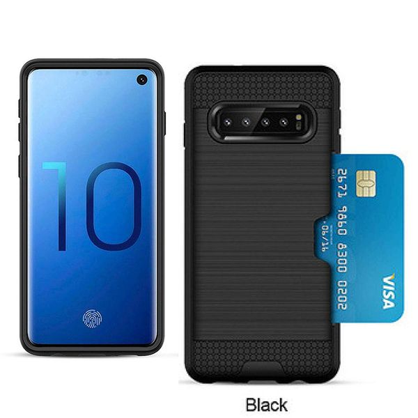 with credit card slot holder wallet plus rugged armor metallic brush shockproof dual layer case for samsung galaxy s10 s10 plus s10e
with credit card slot holder wallet plus rugged armor metallic brush shockproof dual layer case for samsung galaxy s10 s10 plus s10e