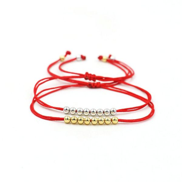 charm bracelets stainless steel beads bracelet red thread rope strings braid for women men couples jewelry pulseras gifts, Golden;silver
charm bracelets stainless steel beads bracelet red thread rope strings braid for women men couples jewelry pulseras gifts, Golden;silver