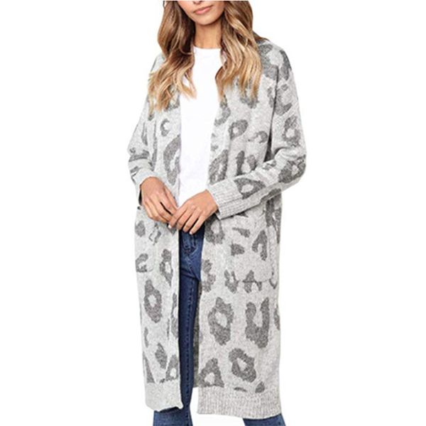 2020 autumn and winter sweaters cardigans women's long camouflage leopard long sleeves loose cardigan casual sweater women full, White
2020 autumn and winter sweaters cardigans women's long camouflage leopard long sleeves loose cardigan casual sweater women full, White