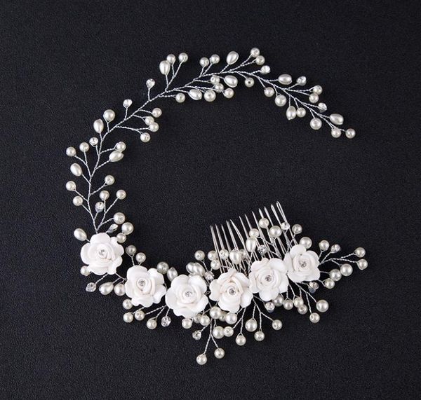 bridal handmade pearl flower hair band p studio with makeup bride wedding accessories headband, Silver
bridal handmade pearl flower hair band p studio with makeup bride wedding accessories headband, Silver