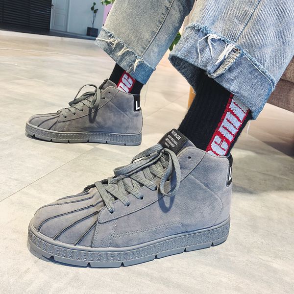 winter shell hight men casual boots outdoor non-slip snow boots street style solid men casual shoes autumn warm work, Black
winter shell hight men casual boots outdoor non-slip snow boots street style solid men casual shoes autumn warm work, Black