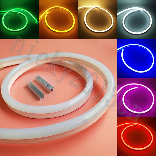 Супер Яркий 12 В 2835 LED Неоновая Трубка Flex Лента Веревка Свет Лента 8 мм * 16 мм 120LEDs / м I
Супер Яркий 12 В 2835 LED Неоновая Трубка Flex Лента Веревка Свет Лента 8 мм * 16 мм 120LEDs / м I