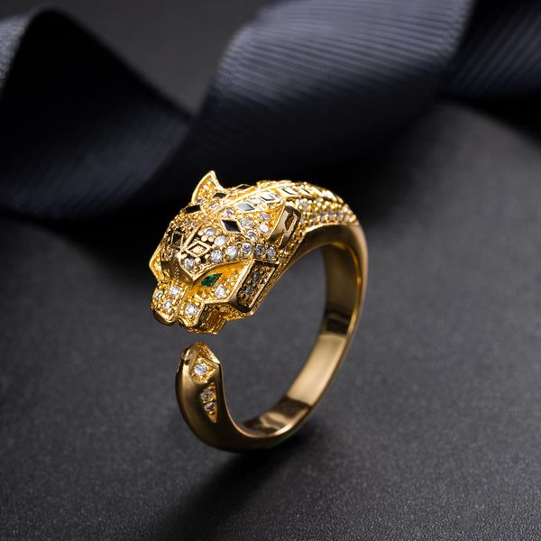 euroamerican express maitong crossborder 18k goldplated diamond machinery classic leopard head bracelet woman ring jewelry wholesale, Golden;silver
euroamerican express maitong crossborder 18k goldplated diamond machinery classic leopard head bracelet woman ring jewelry wholesale, Golden;silver