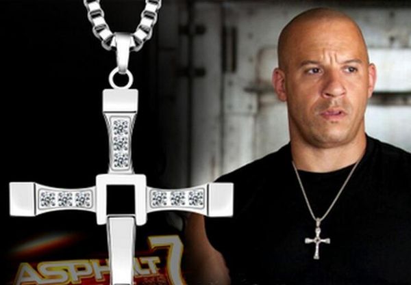 european and american jewelry toledo speed and passion 8 cross necklace pendant men's item with clothing sweater chain wy413, Silver
european and american jewelry toledo speed and passion 8 cross necklace pendant men's item with clothing sweater chain wy413, Silver