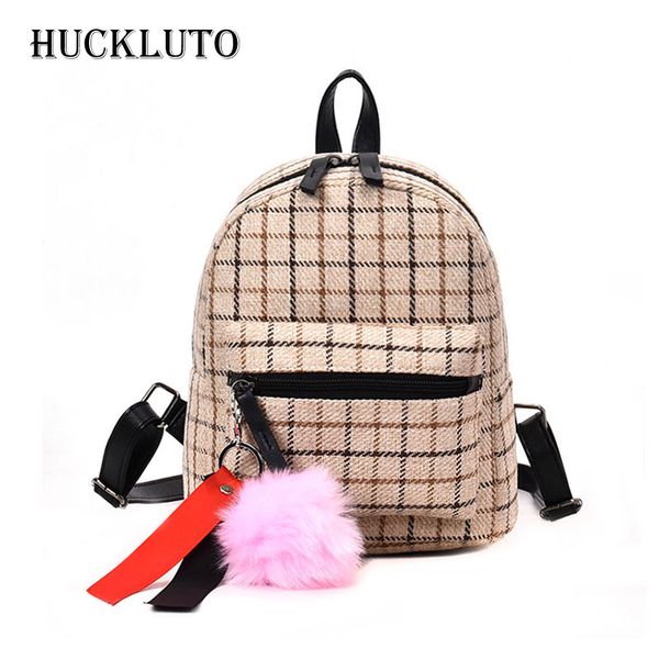 huckluto brand 2019 new limited time discount korean fashion casual mini black paneled student backpack plaid female backpack
huckluto brand 2019 new limited time discount korean fashion casual mini black paneled student backpack plaid female backpack