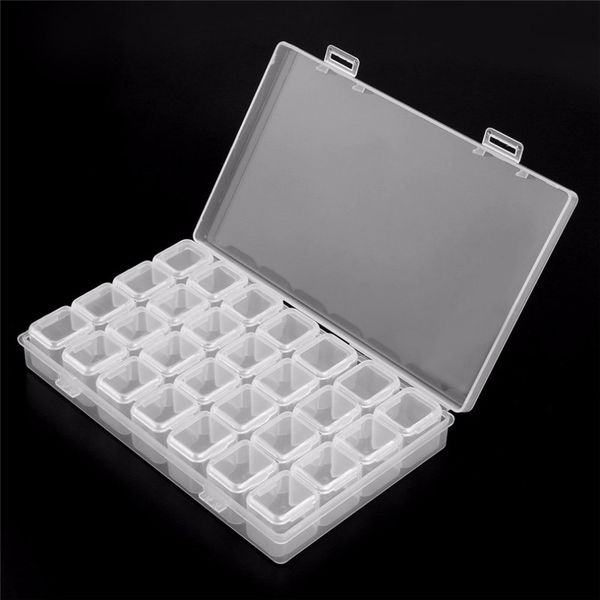 new 28 grids empty nail art decoration storage case nail glitter rhinestone crystal beads accessories container tool clear
new 28 grids empty nail art decoration storage case nail glitter rhinestone crystal beads accessories container tool clear