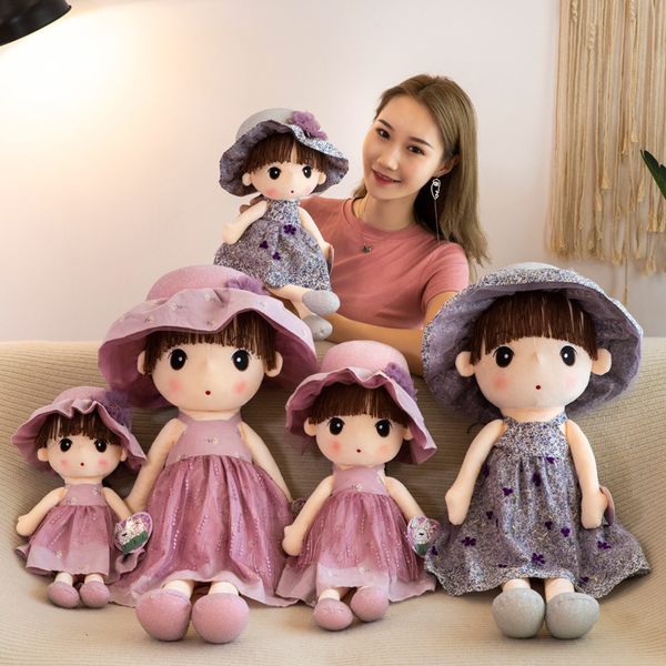 Hwd Genuine Florid Doll Plush Toy Doll Princess Doll Girls Childrens Cute Gift