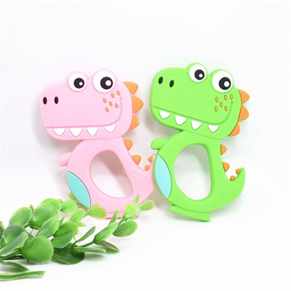 1 pc cartoon dinosaur waldorf silicone toy teething nurse gift baby shower montessori animal baby dino teethers
1 pc cartoon dinosaur waldorf silicone toy teething nurse gift baby shower montessori animal baby dino teethers