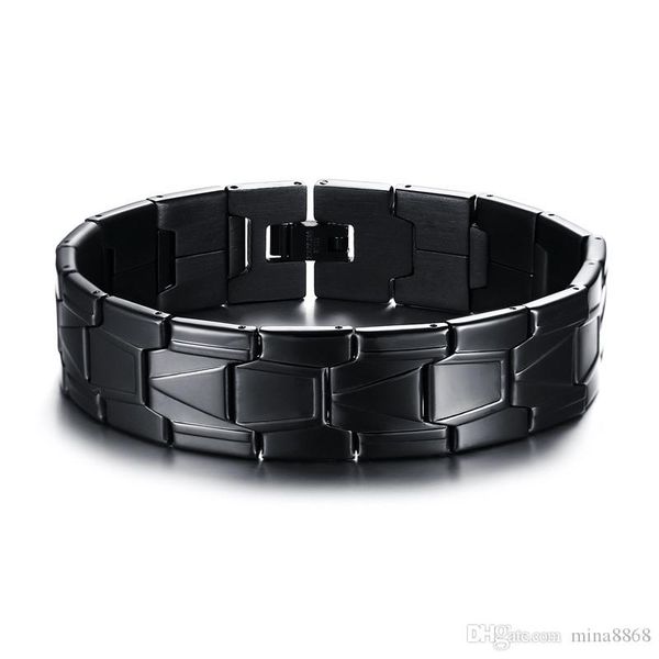 wholesale men's bracelet 21cm black color tiny link chain charm bracelets bangles cool stainless steel bracelets male jewelry gift
wholesale men's bracelet 21cm black color tiny link chain charm bracelets bangles cool stainless steel bracelets male jewelry gift