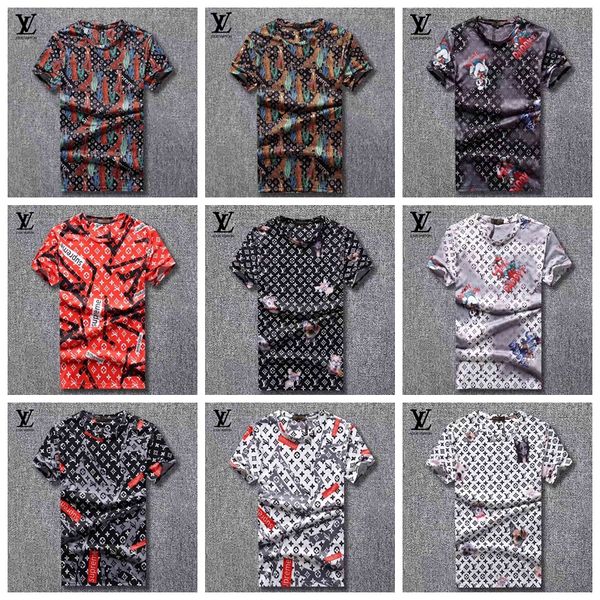 2019ss summer street wear fashion italian 3 d printing men with smooth silky cotton tshirt casual women tee t-shirt m-3xl 26, White;black
2019ss summer street wear fashion italian 3 d printing men with smooth silky cotton tshirt casual women tee t-shirt m-3xl 26, White;black